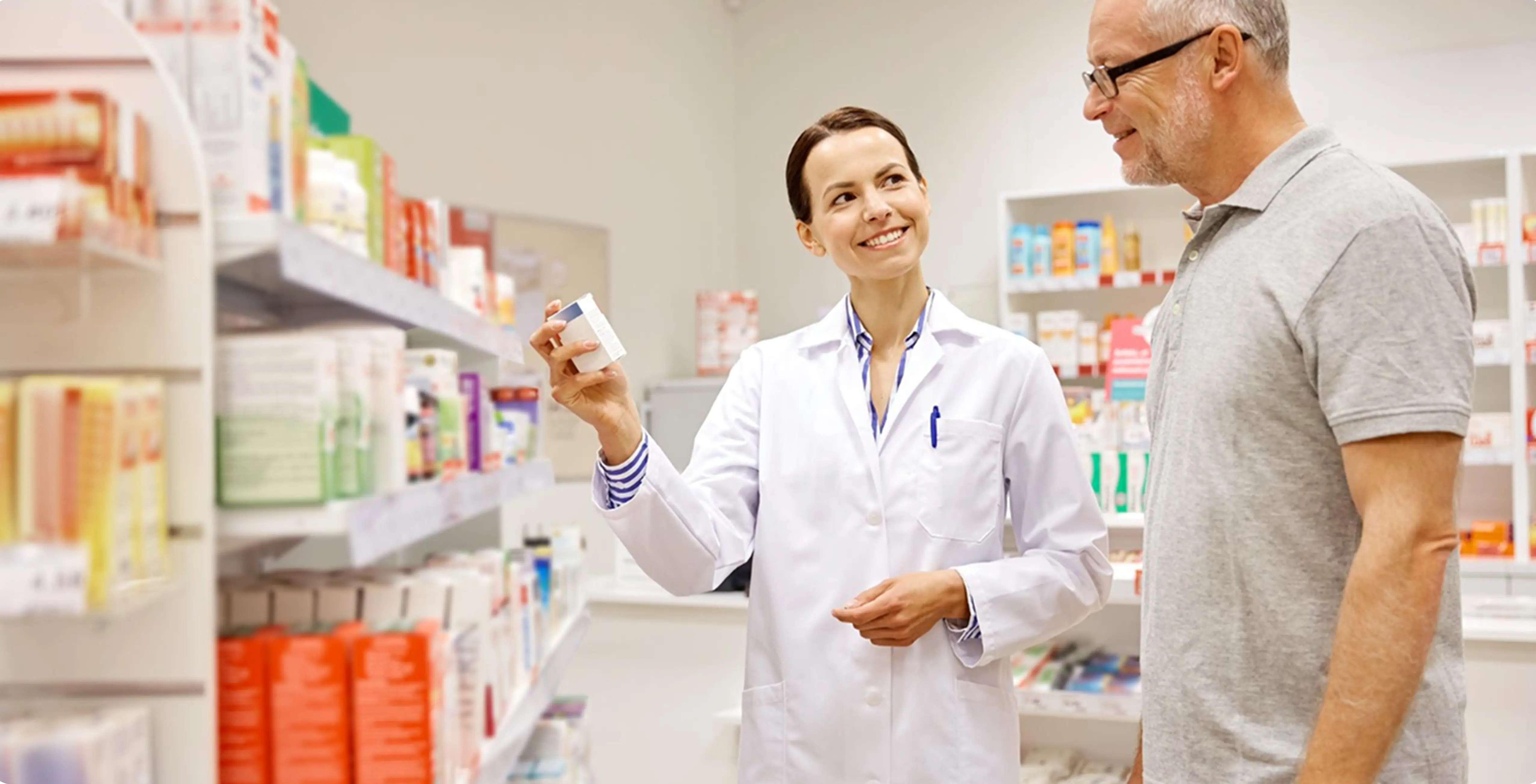 Featured hero image showing pharmacy services and facilities